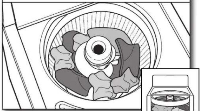 WHIRLPOOL 3LWTW4815FW - Caricamento dei capi da lavare in lavatrice - 1