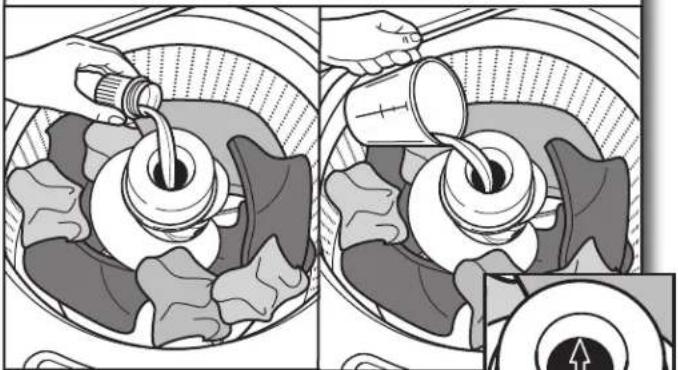 WHIRLPOOL 3LWTW4815FW - Aggiungere ammorbidente alla vaschetta (su alcuni modelli) - 1