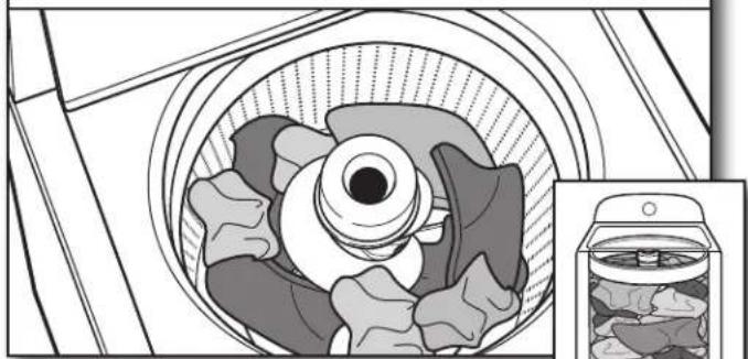 WHIRLPOOL 3LWTW4815FW - Cargue las prendas en la lavadora - 1