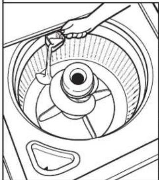WHIRLPOOL 3LWTW4815FW - Agregue los productos de lavandería - 1