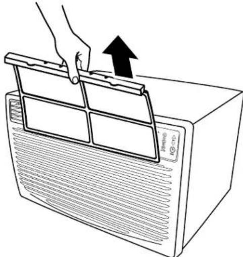WHIRLPOOL ACE119PR0 - Cleaning the Air Filter - 1