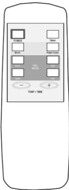 WHIRLPOOL ACE119PR0 - Pour faire fonctionner le climatiseur avec la télécommande - 1