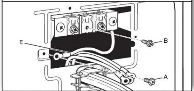 WHIRLPOOL YWED5100HW - Prepare la instalación del aparato de cable de enlace - 1