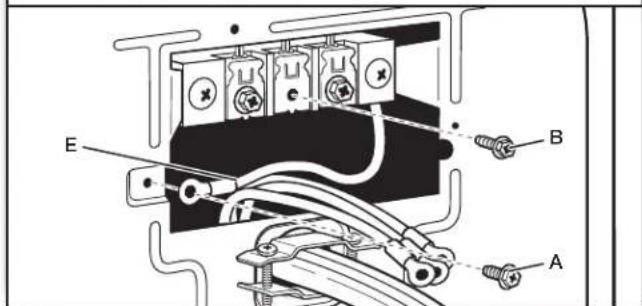 WHIRLPOOL YWED5100HW - Prepare bond wire appliance installation - 1