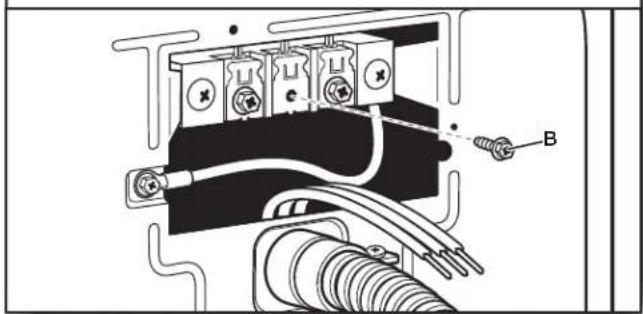 WHIRLPOOL YWED5100HW - Quite el tornillo central - 1