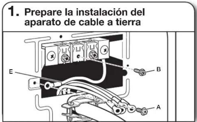 WHIRLPOOL YWED5100HW - Conexión con cable electrico de 4 hilos - 5