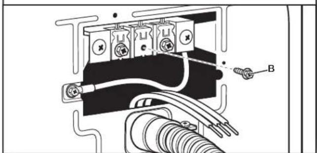 WHIRLPOOL YWED5100HW - Remove center screw - 1