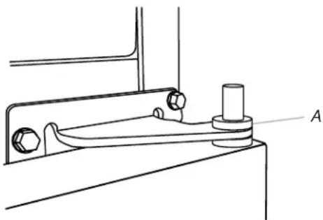 WHIRLPOOL WRT519SZDG - Démontage des portes et charnières - 2