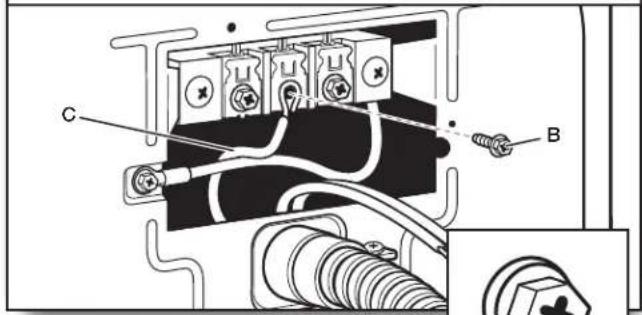 WHIRLPOOL YWED7120HC - 3-wire Direct Wire Connection - 3