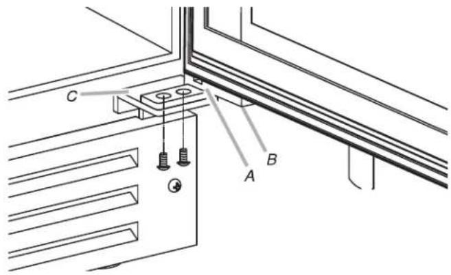 WHIRLPOOL WUW55X24HS - Inversion du sens de l'ouverture de la porte (facultatif) - 1