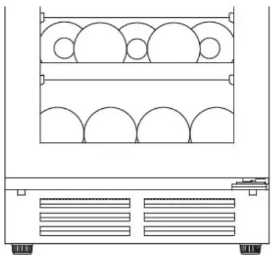WHIRLPOOL WUW55X24HS - Stockage dans la cave à vin - 2