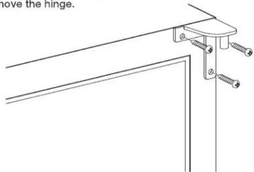 move the hinge.
