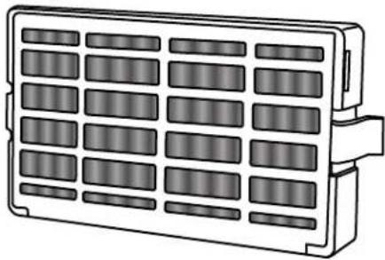 WHIRLPOOL WRX986SIHV - Installation du filtre à air (sur certains modèles) - 1