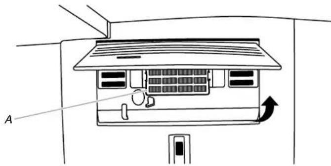 WHIRLPOOL WRX986SIHV - Cómo instalar el filtro de aire - 1