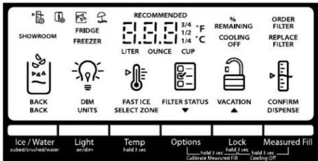 WHIRLPOOL WRX986SIHV - Using the Controls - 1