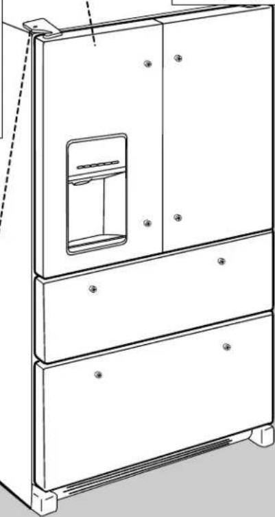 WHIRLPOOL WRX986SIHV - Door Removal and Replacement - 8