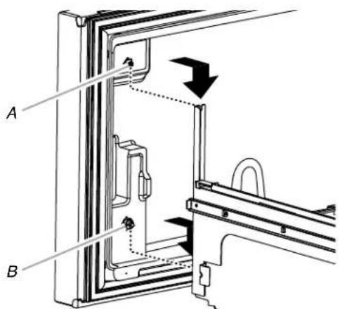 WHIRLPOOL WRX986SIHV - Réinstallation de l'avant du tiroir - 1
