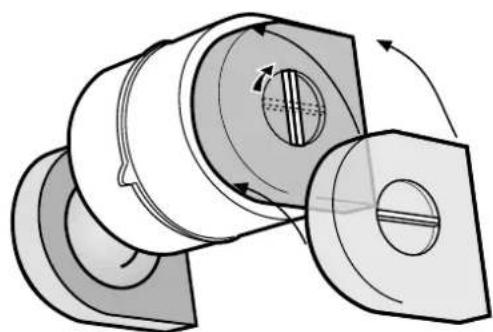 WHIRLPOOL AKR 902 EL IX - Montagem ou substituição do FILTER de carbono (apenas para os modelos de filtragem). - 2