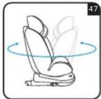 X-Adventure Quickfix - Group I (9-18kg, approx. 9 months to 4 years) forward facing IMPORTANT! DO NOT USE FORWARD FACING BEFORE THE CHILD'S WEIGHT EXCEEDS 9 KG. - 1