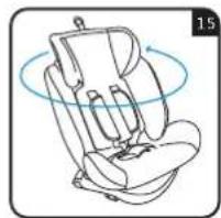 X-Adventure Quickfix - Siège pivotant - 5