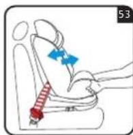 X-Adventure Quickfix - Groupe (9-18 kg, environ 9 mois à 4 ans) face avant IMPORTANT! NE PAS UTILISER AVANT DE FAIRE FACE AU POIDS DE L'ENFANT DEPASSANT 9 KG. - 7
