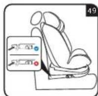 X-Adventure Quickfix - Groupe (9-18 kg, environ 9 mois à 4 ans) face avant IMPORTANT! NE PAS UTILISER AVANT DE FAIRE FACE AU POIDS DE L'ENFANT DEPASSANT 9 KG. - 4