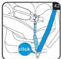 X-Adventure Quickfix - Install use 3-point belt - 2