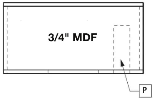 Rockford Fosgate M16B - Beluftete Gehäuse - 1
