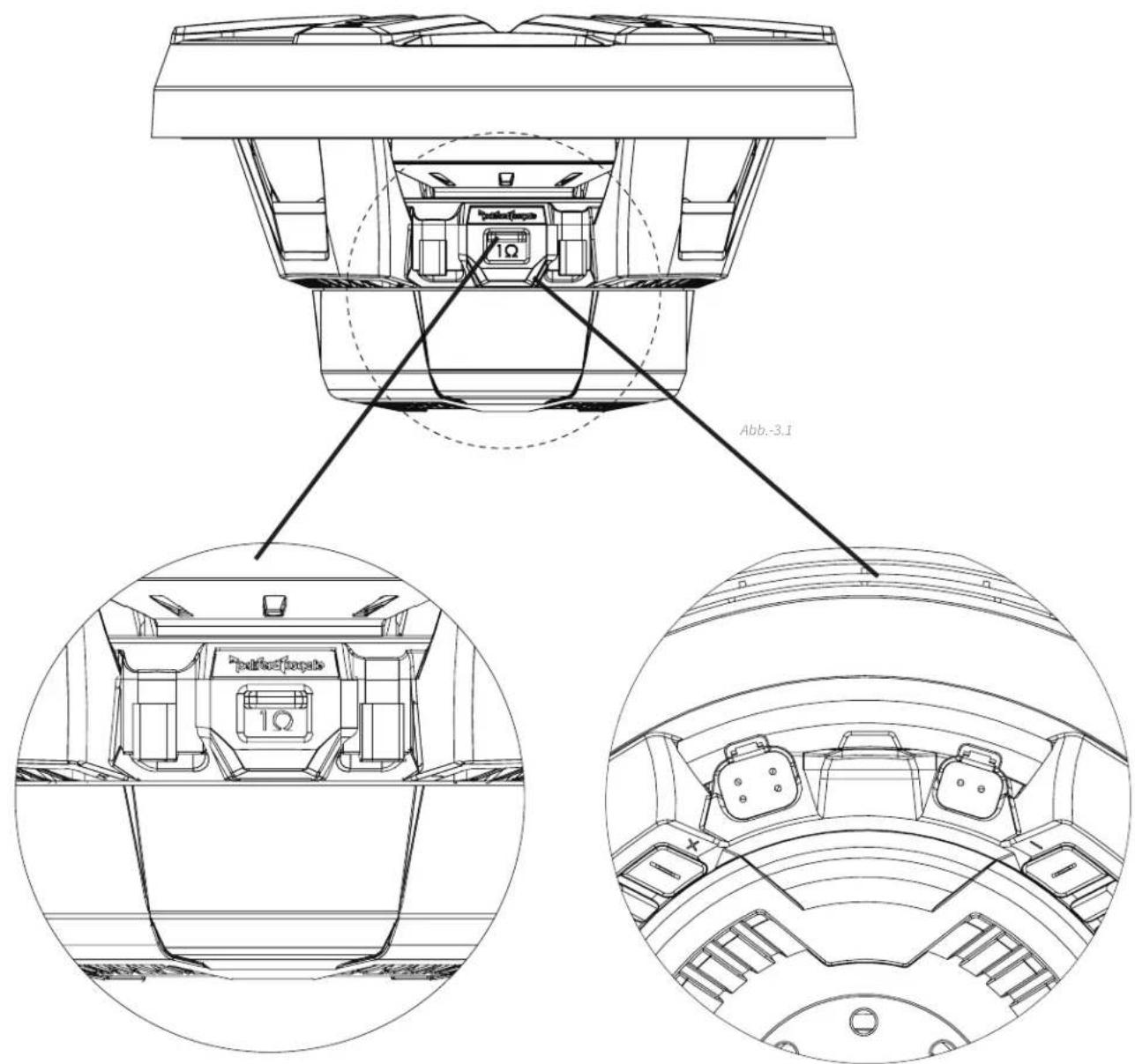 Rockford Fosgate M065B - Montage - 1