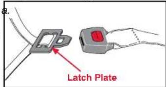 BRITAX Roundabout 50 - ELR (Emergency Locking Retractor) with Locking Latch Plate - 1
