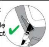 BRITAX Roundabout 50 - Vehicle Buckle Positions - 3