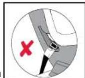 BRITAX Roundabout 50 - Vehicle Buckle Positions - 2