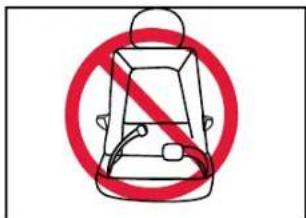BRITAX Roundabout 50 - Incompatible Vehicle Seat Belts - 5
