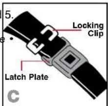 BRITAX Roundabout 50 - Using the Locking Clip - 3