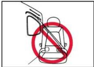 BRITAX Roundabout 50 - Incompatible Vehicle Seat Belts - 3