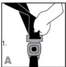 BRITAX Roundabout 50 - Using the Locking Clip - 1