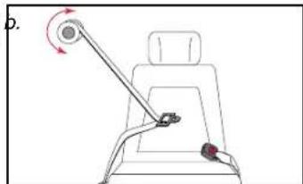 BRITAX Roundabout 50 - ELR (Emergency Locking Retractor) with Locking Latch Plate - 2