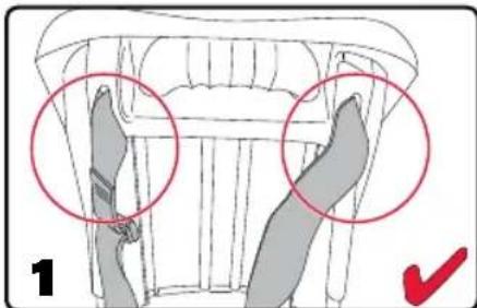 BRITAX Marathon 65 - Pour detacher le Versa-Tether de la pince de transport : - 3