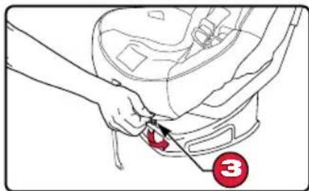 BRITAX Marathon 65 - Replacing the Cover - 3