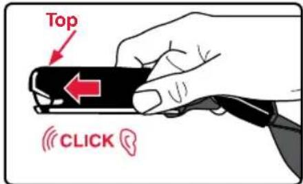 BRITAX Marathon 65 - To attach the lower connector to the storage slot or lower anchor: - 1
