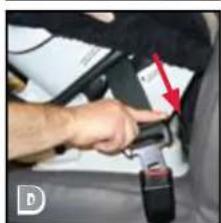 BRITAX Boulevard - Lap-Shoulder Belt Installation - 4
