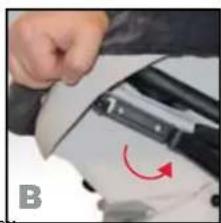BRITAX Boulevard - Installation avec la ceinture baudrier - 2