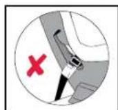 BRITAX Boulevard - Vehicle Buckle Positions - 2