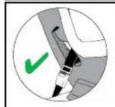BRITAX Boulevard - Positions de la ceinture de sécurité du vehicule - 3