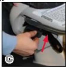 BRITAX Boulevard - Installation avec la ceinture baudrier - 3