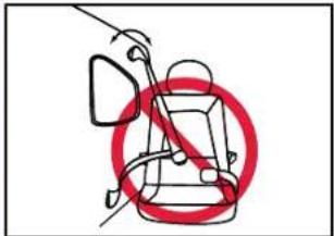 BRITAX Boulevard - Ceintures de vehicule non compatibles - 2