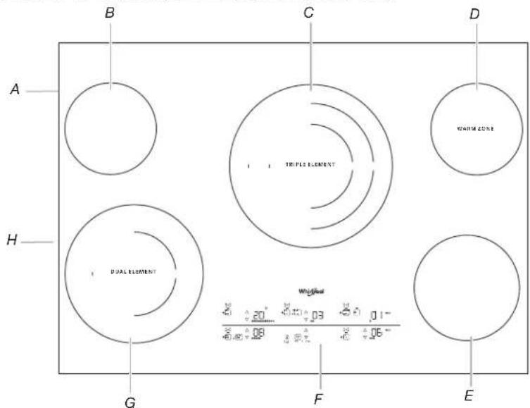 WHIRLPOOL WCE77US0HB - Parrilla eléctrica - 2