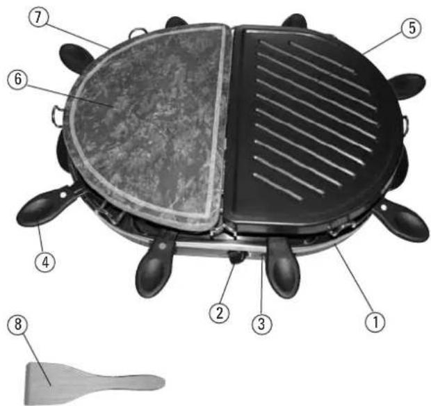 WHITE AND BROWN S 138 - DESCRIPTION OF THE APPLIANCE - 1