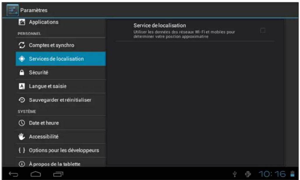 HANNSPREE HANNSpad SN70T3 - Services de localisation - 1