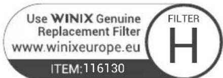 Winix 55002 - For att kopa Winix-ersattningsfilter: - 1